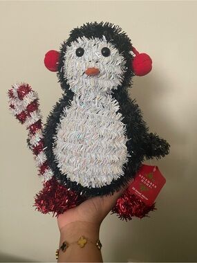 Hobby Lobby tinsel penguin
